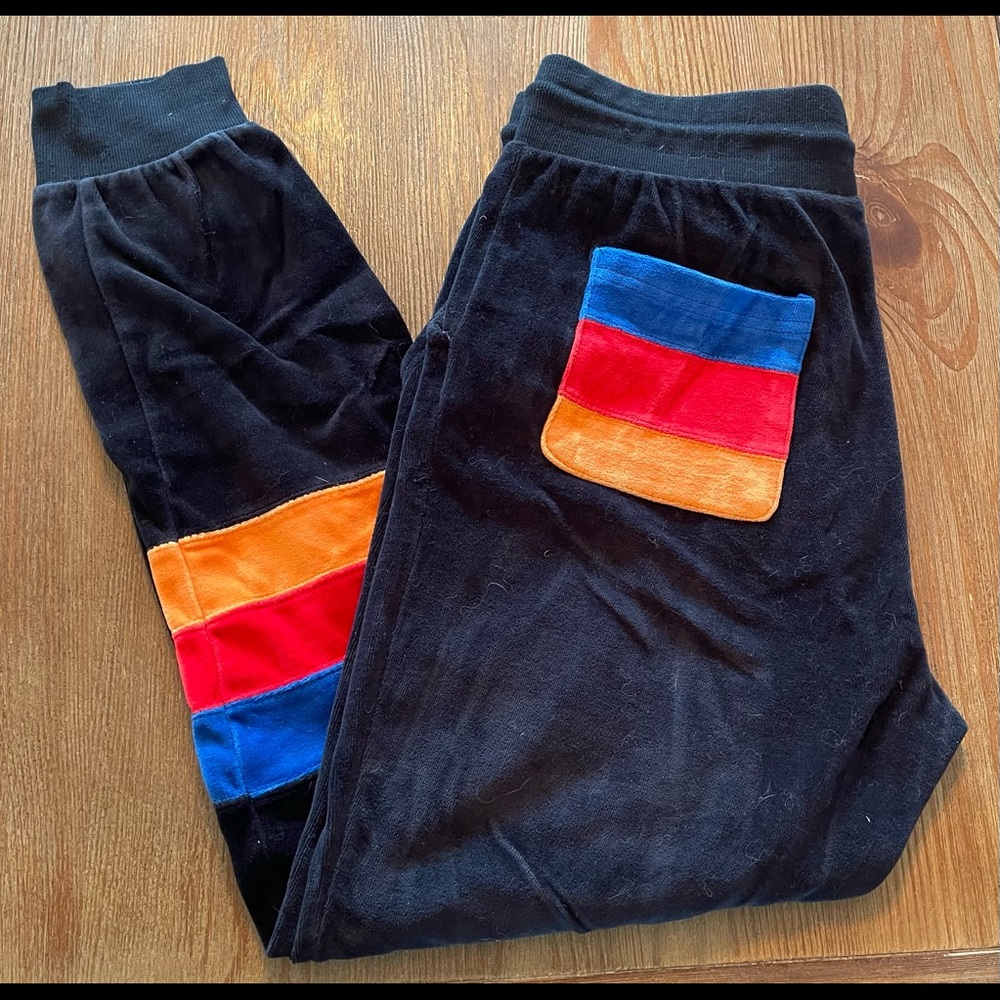 Women’s C&C California Velour Joggers Sz L
